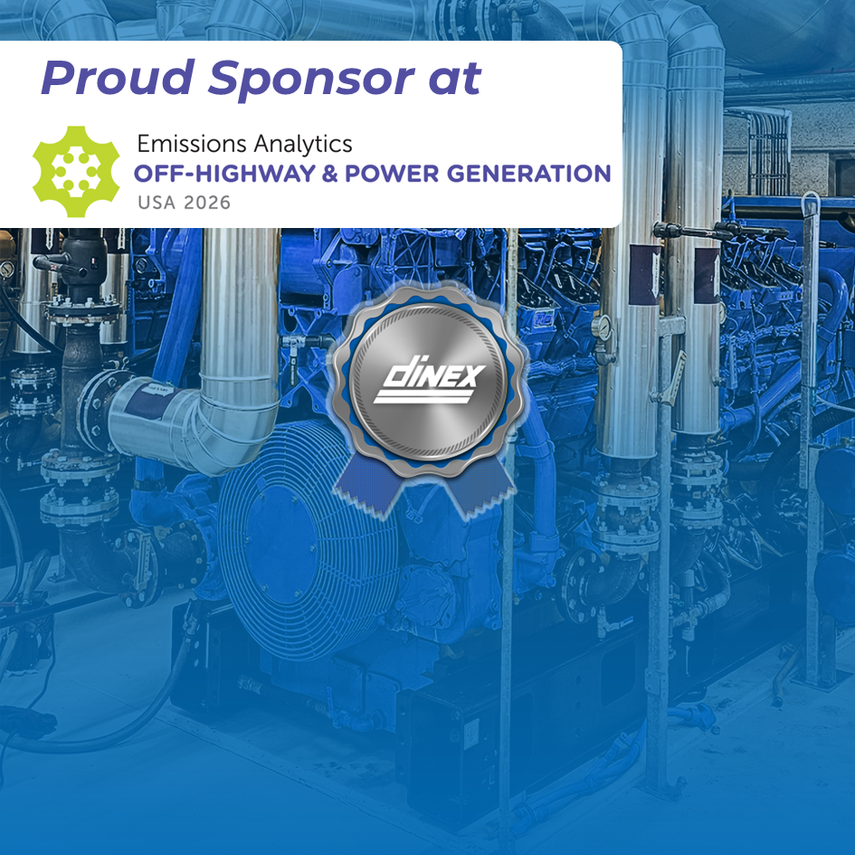 Dinex Proud Sponsor At Emissions Analytics 2026