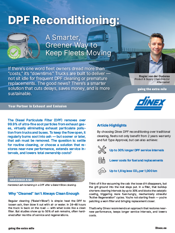 DPF Recon: Smarter & Greener