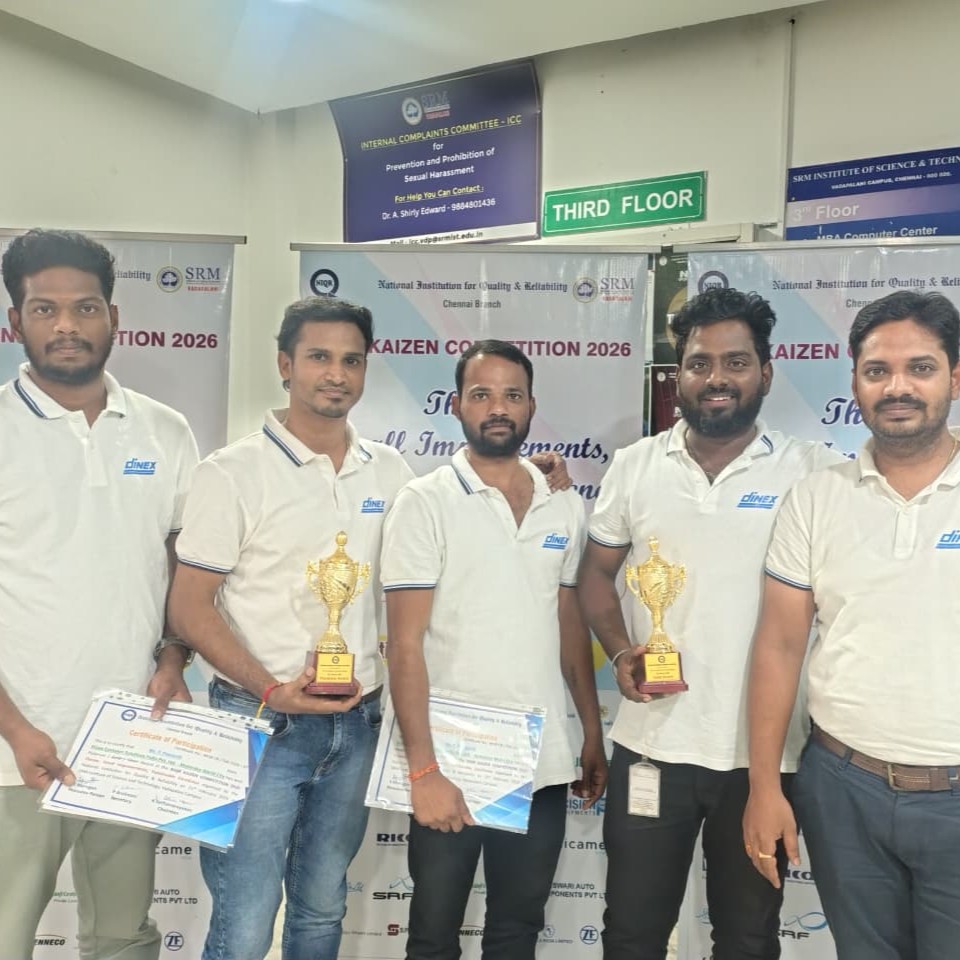 Dinex Chennai Plant Wins Gold & Platinum At NIQR Kaizen Competition 2026.3 1 1 Version