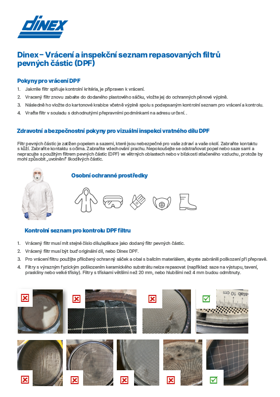Recon Return & Inspection Checklist